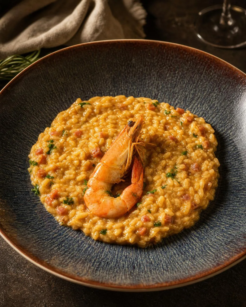 Risotto al gambero rosso